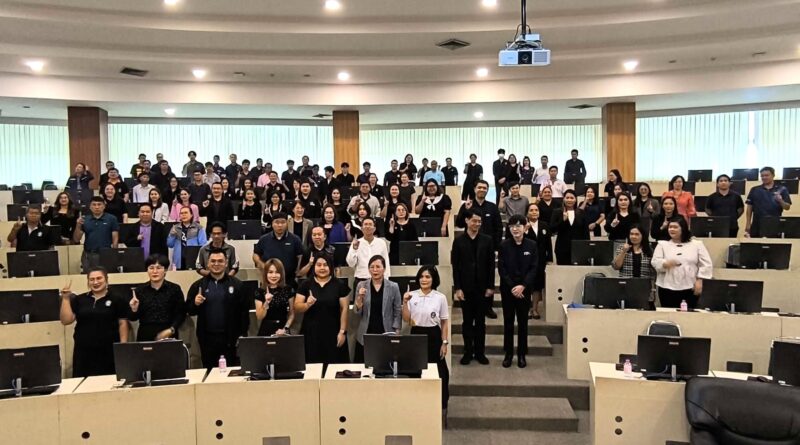 มหาวิทยาลัยราชภัฏเลย โดย ผู้ช่วยศาสตราจารย์ ดร.ภาณุมาศ พรหมเทศ อธิการบดีมหาวิทยาลัยราชภัฏเลย มอบหมายให้ ผู้ช่วยศาสตราจารย์จารุวัลย์  รักษ์มณี รองอธิการบดีฝ่ายบริหาร ต้อนรับผู้เเทนจากสำนักงาน ป.ป.ช. สำนักประเมินคุณธรรม ความโปร่งใส และส่งเสริมธรรมาภิบาล